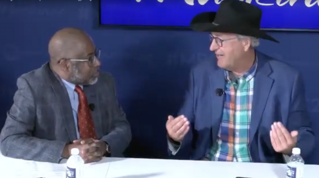 Jerome Vaughn at the Mackinac Policy conference sit down for an interview.